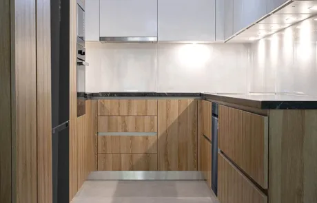 Κατασκευη Κουζίνας σε Σχήμα Π