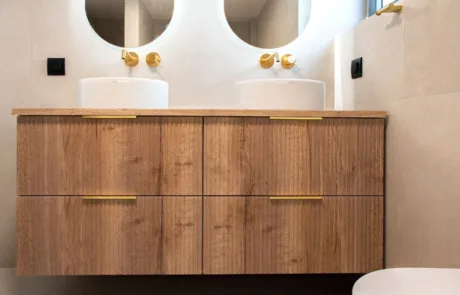 Κατασκευή Επίπλου Μπάνιου OAK