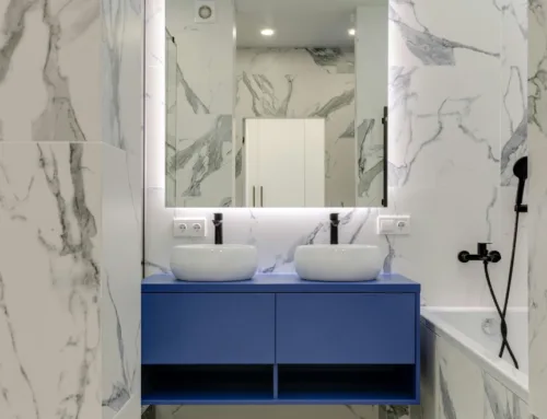 Έπιπλο Μπάνιου σε Μπλε Χρώμα