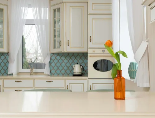 Μπεζ Κλασική Κουζίνα